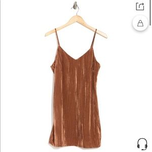 ELODIE velvet cami dress